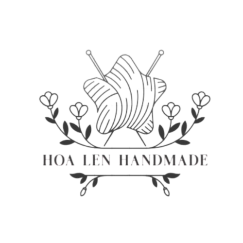 Logo hoa len handmade
